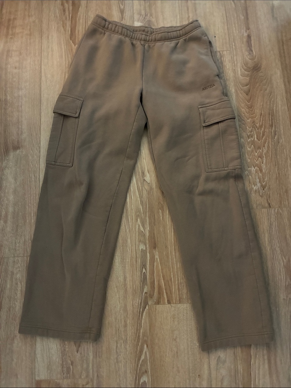 Aritzia Women's Cargo Sweatpants in brown